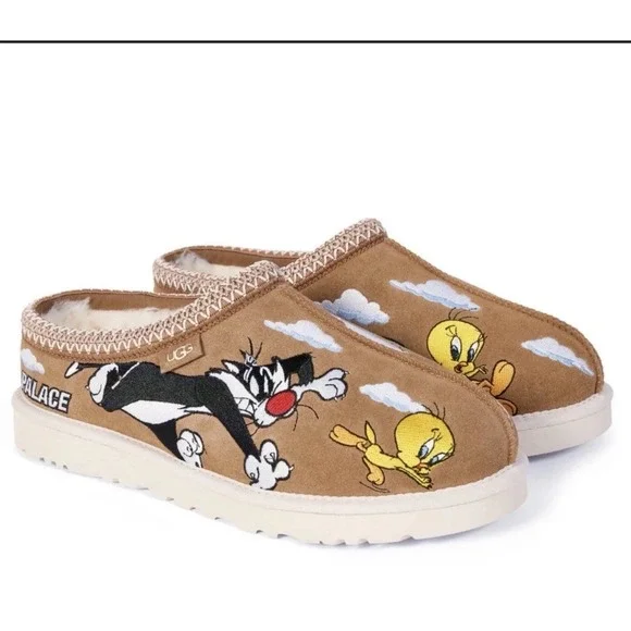 UGG x Palace Looney Tunes Tasman Slipper size 7 men's